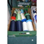 Assorted Spools of Yarn