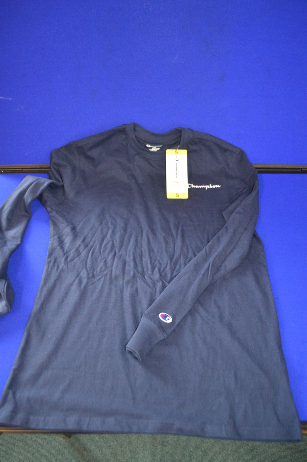 *Champion Blue Long Sleeve Top Size: S