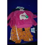 Pekkle Plush Top with Bodysuit & Pants 4pc Set Size: 18 months