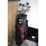 Golf Bag and Clubs