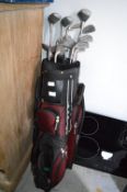 Golf Bag and Clubs