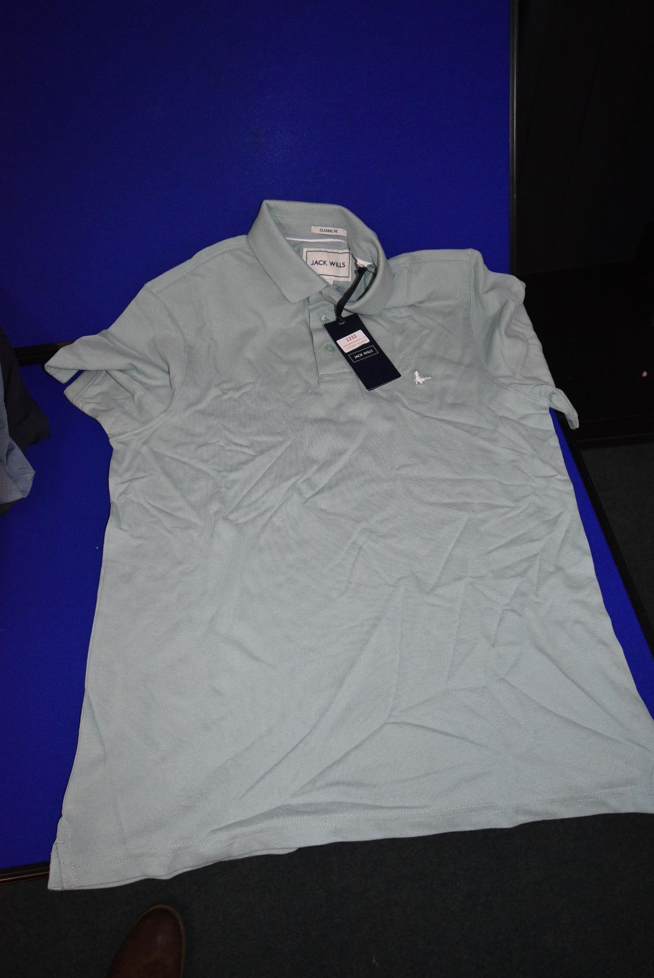 *Jack Wills Classic Fit Polo Shirt in Green Size: M