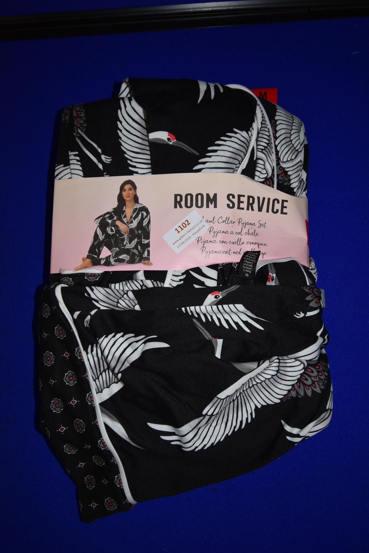 *Room Service Lady’s Pyjamas Size: M