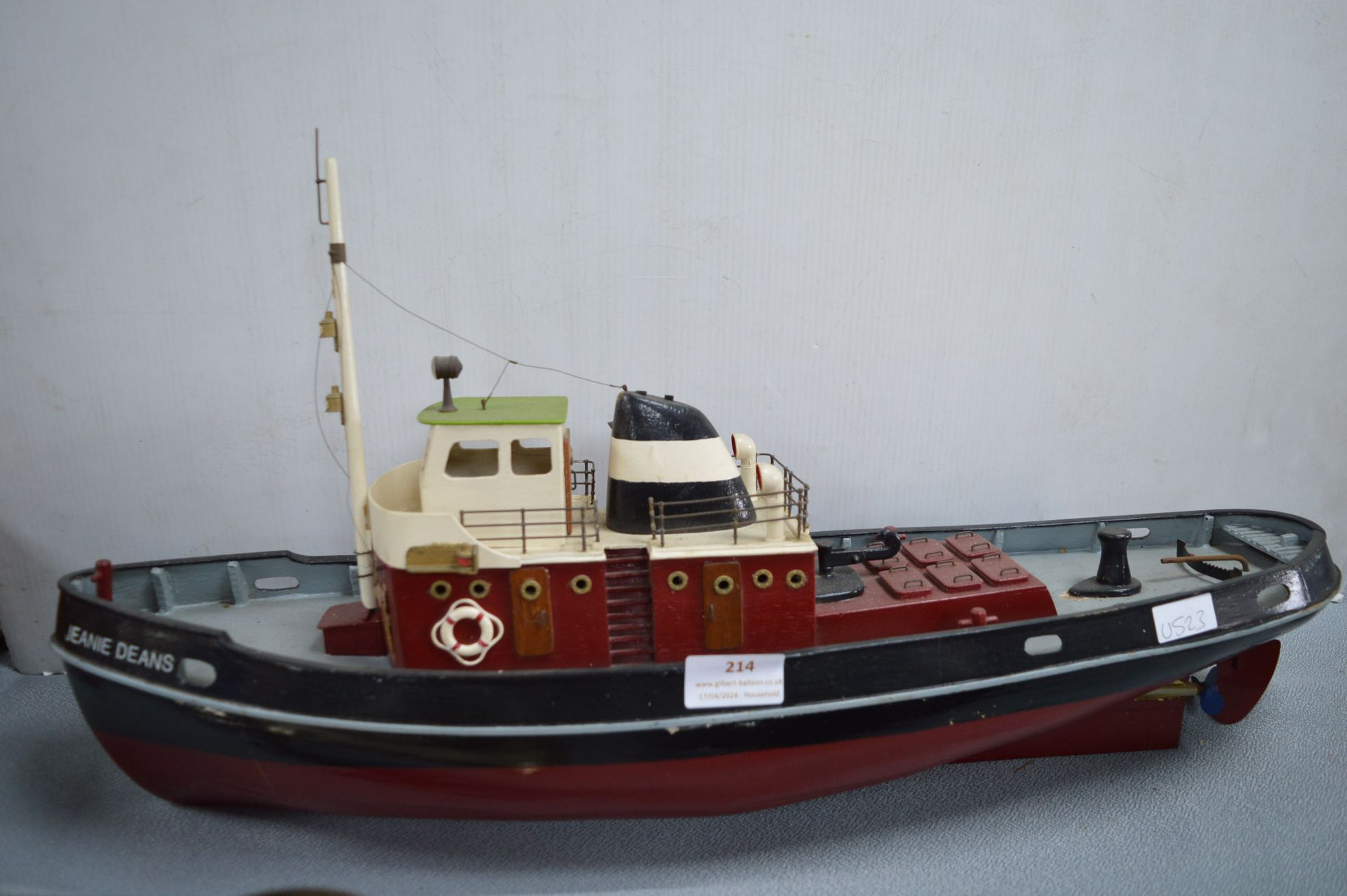 Model Ship The Jeanie Deans