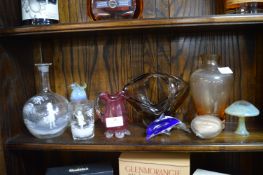 Vintage Glassware Including Mary Gregory