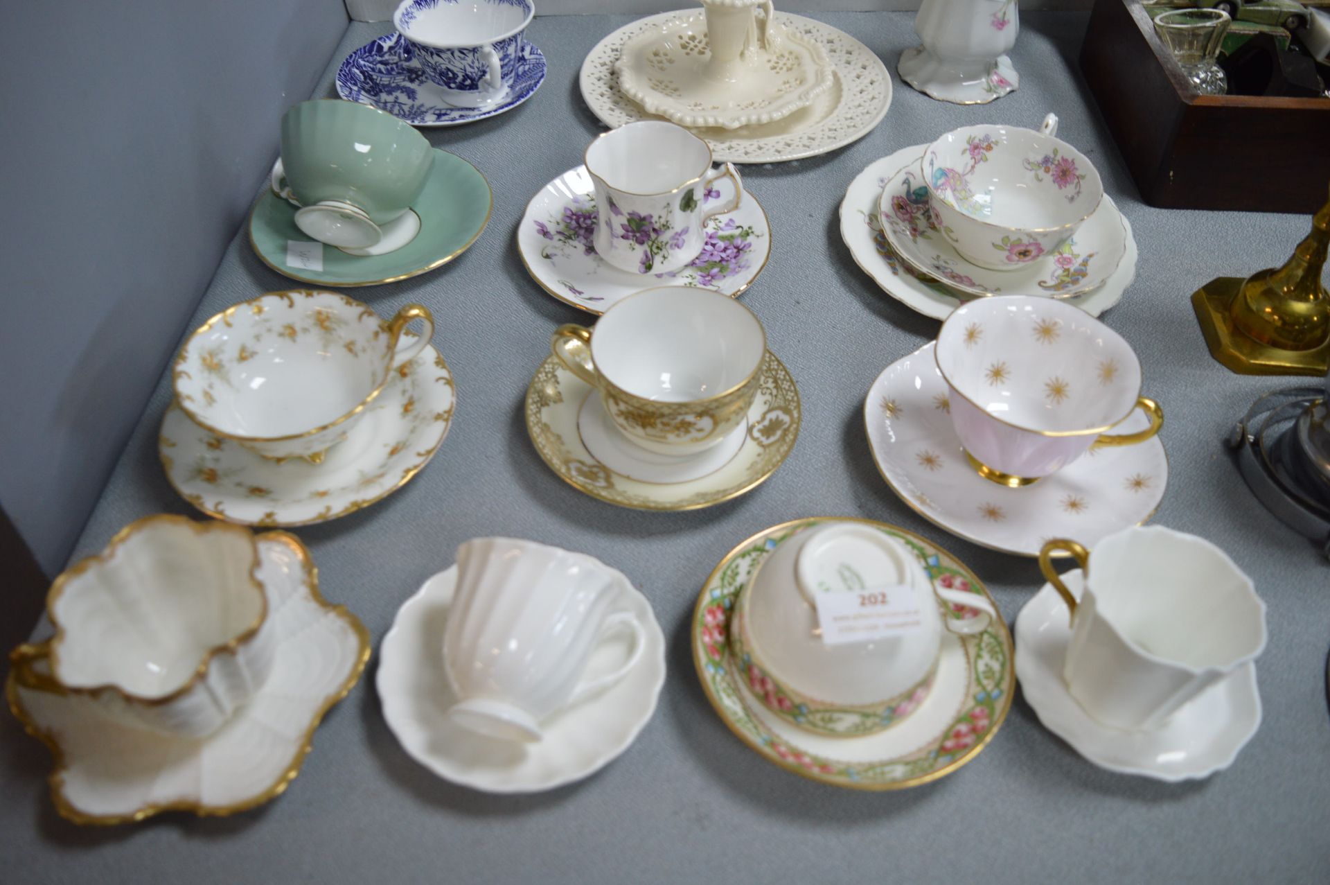 Vintage Cups and Saucers Including Shelley etc. - Image 3 of 3