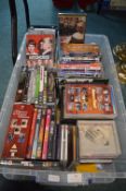 DVDs and CDs Including Storage Box