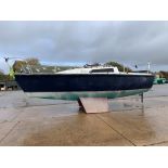 Fox Terrier 22ft sailing Yacht c/w Yanmar Diesel engine