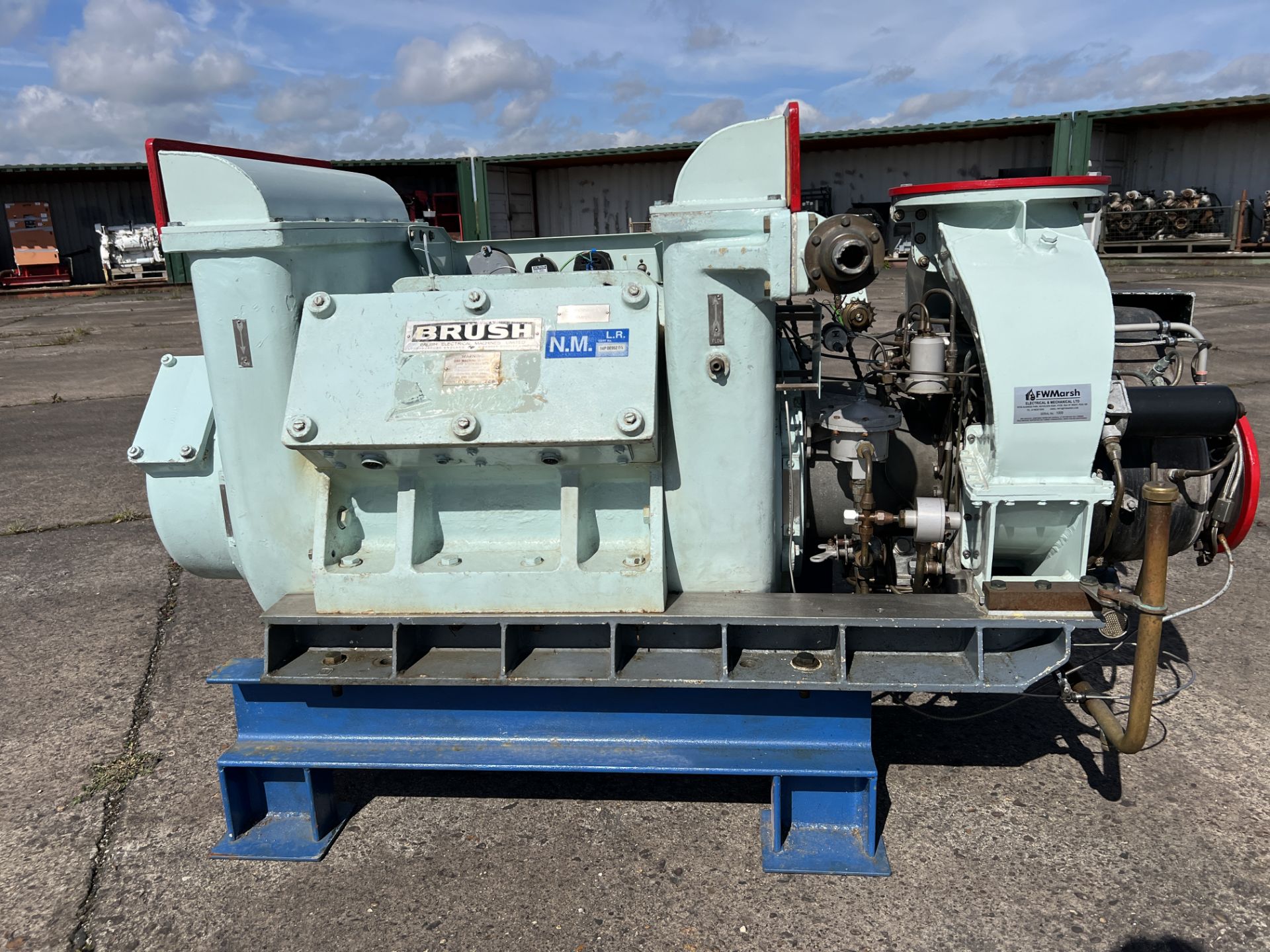 Generator: 75Kva Continuous 82Kva Standby Gas Turbine