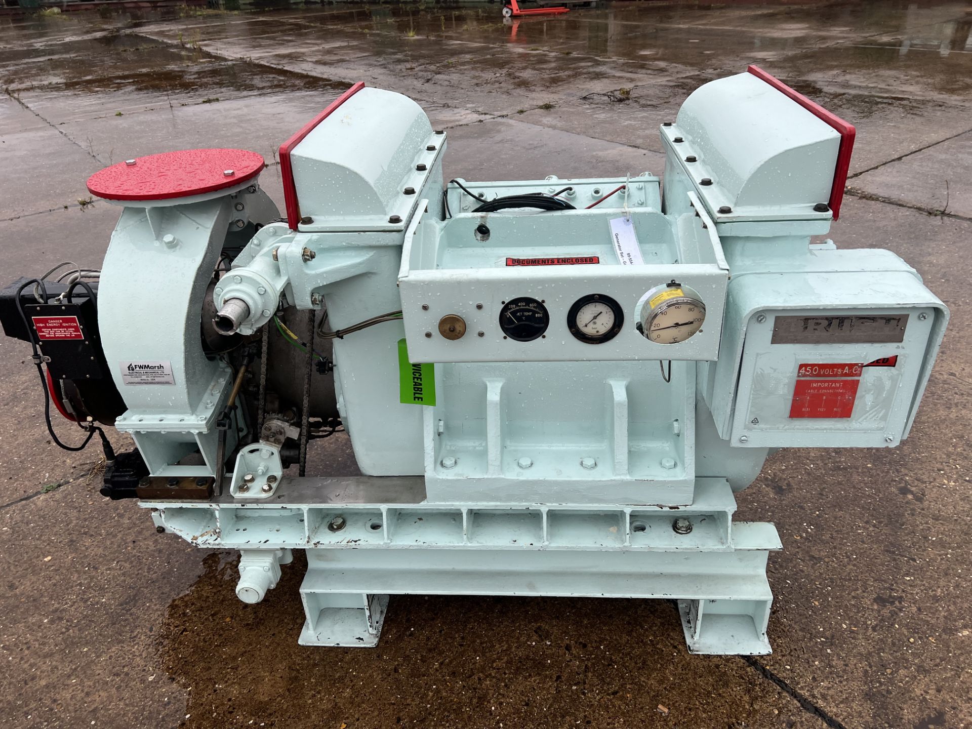 Generator: 75Kva Continuous 82Kva Standby Gas Turbine - Image 2 of 10