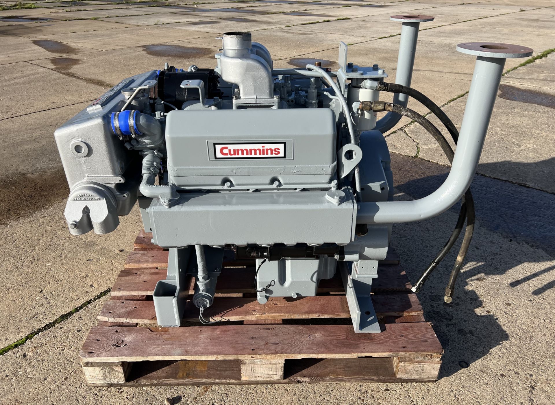 Cummins 6V378 Marine Diesel Engine: Ex standby - Image 2 of 5