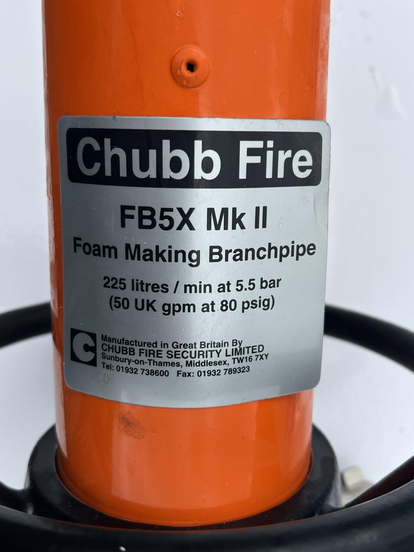 Foam Branch Pipe: Qty 4 Chubb Fire model FB5X MKII - Image 4 of 5