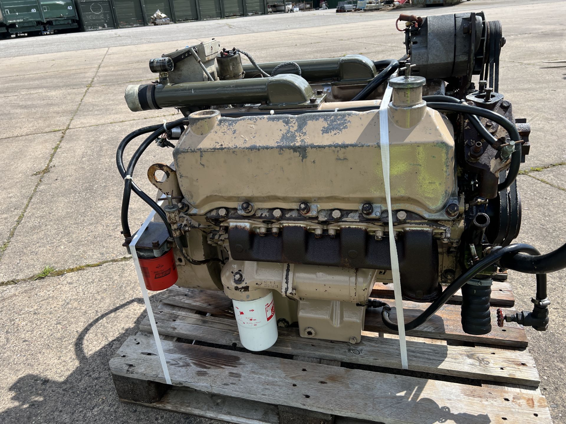 Cummins 8V504 Diesel Engine: Ex Standby - Bild 2 aus 4