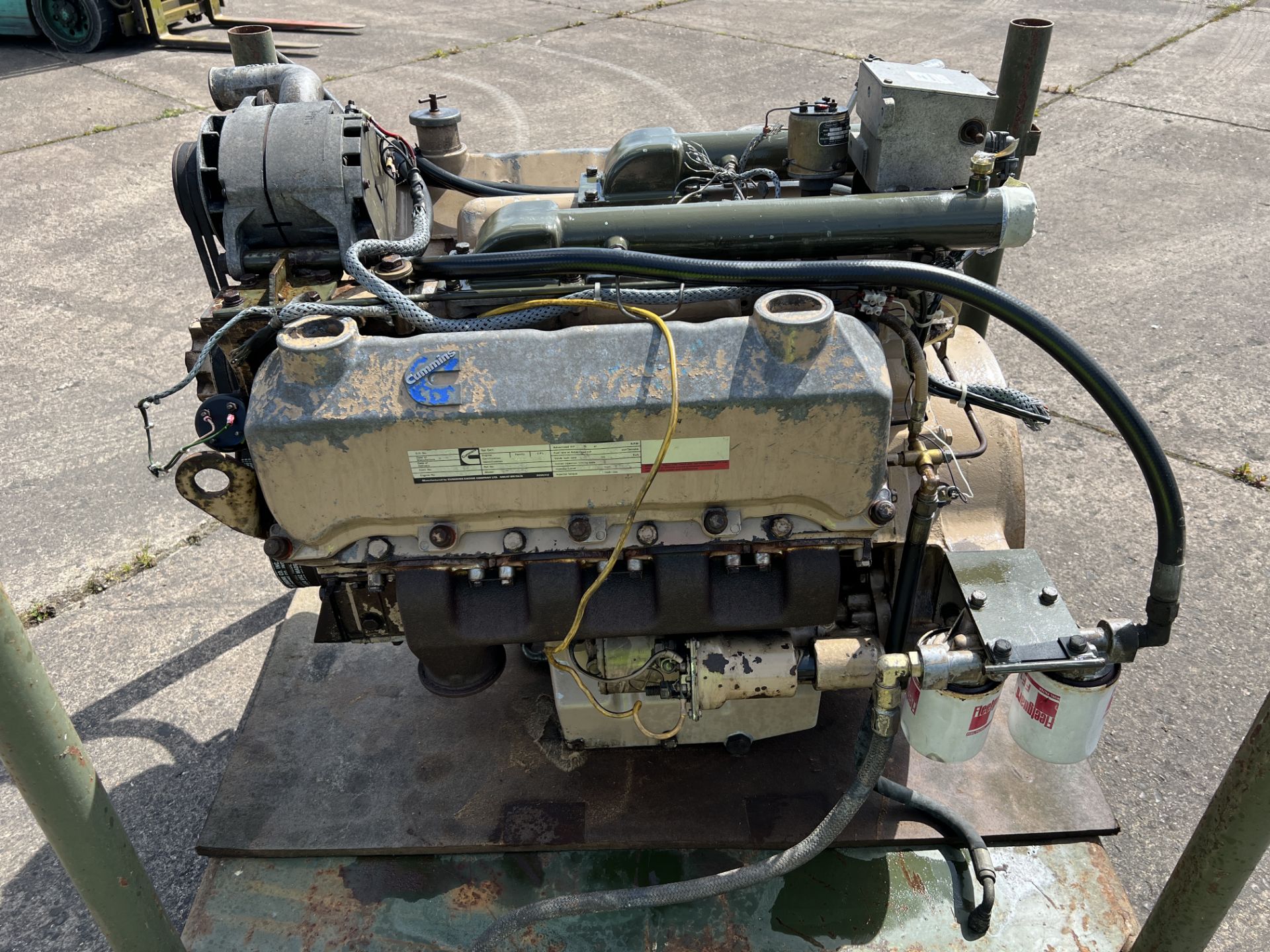 Cummins 8V504 Diesel Engine: Ex Standby - Image 2 of 4
