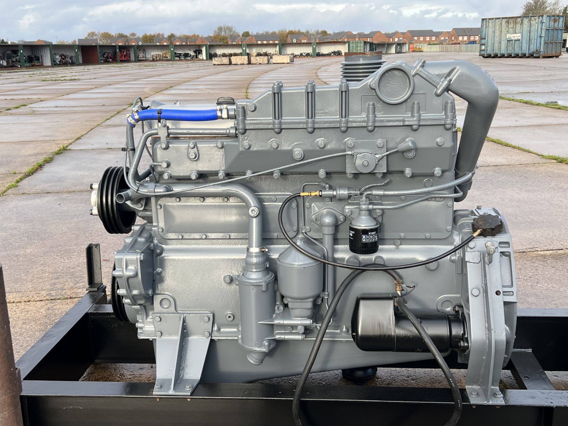 Scania Ds11 62Diesel Engine: Test hours - Image 2 of 4