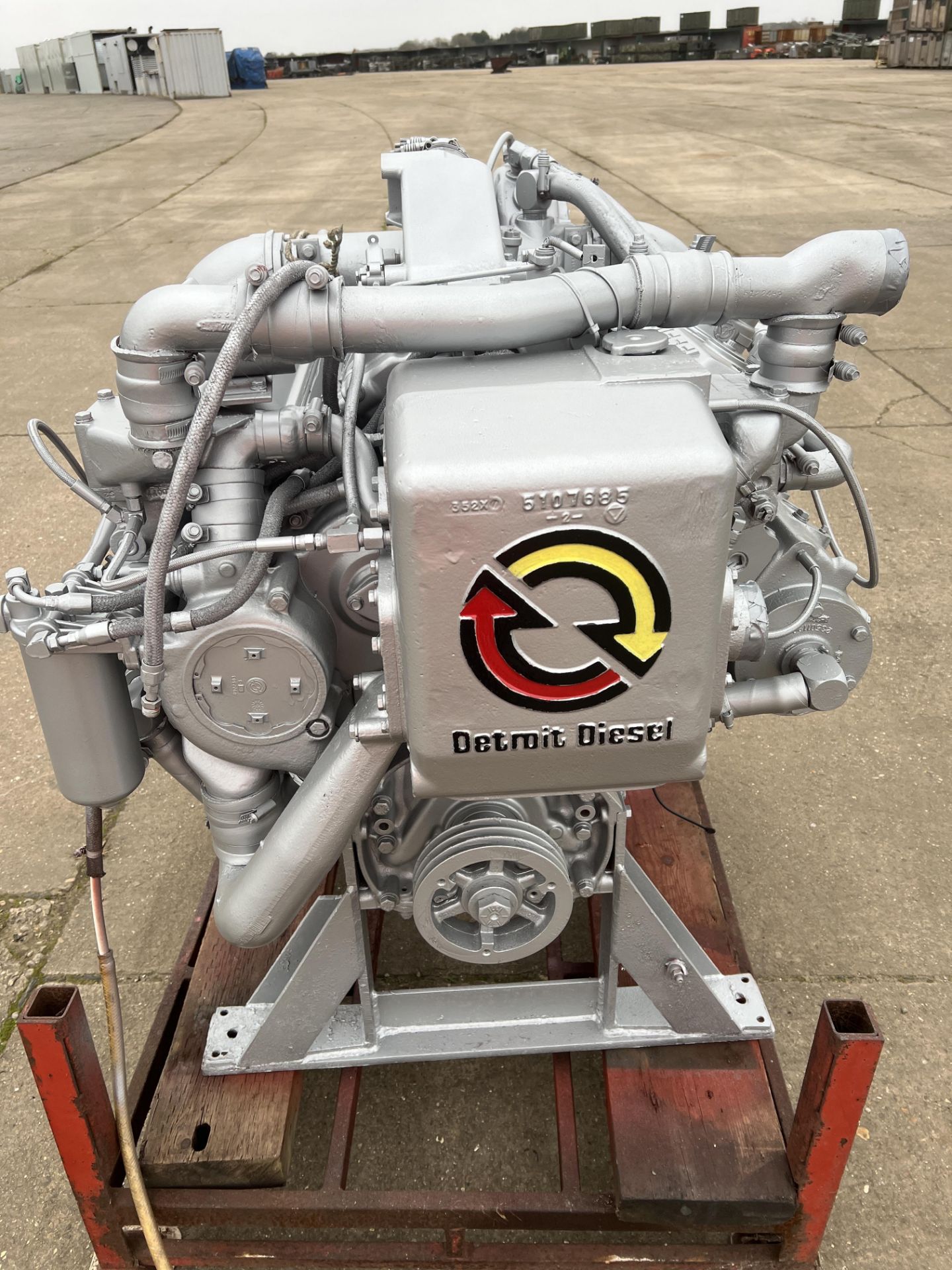 GM Detroit 6V92T Marine Diesel Engine Ex Standby - Bild 6 aus 8
