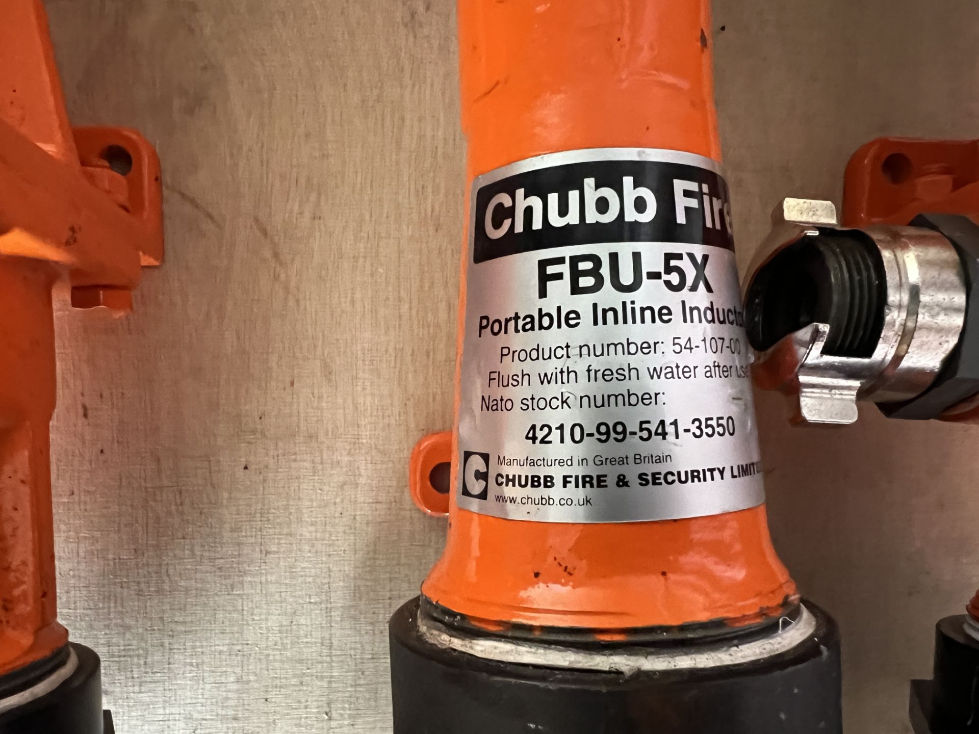 Hose Inductor: Qty 4 Chubb Fire model FBU-5X - Image 6 of 6
