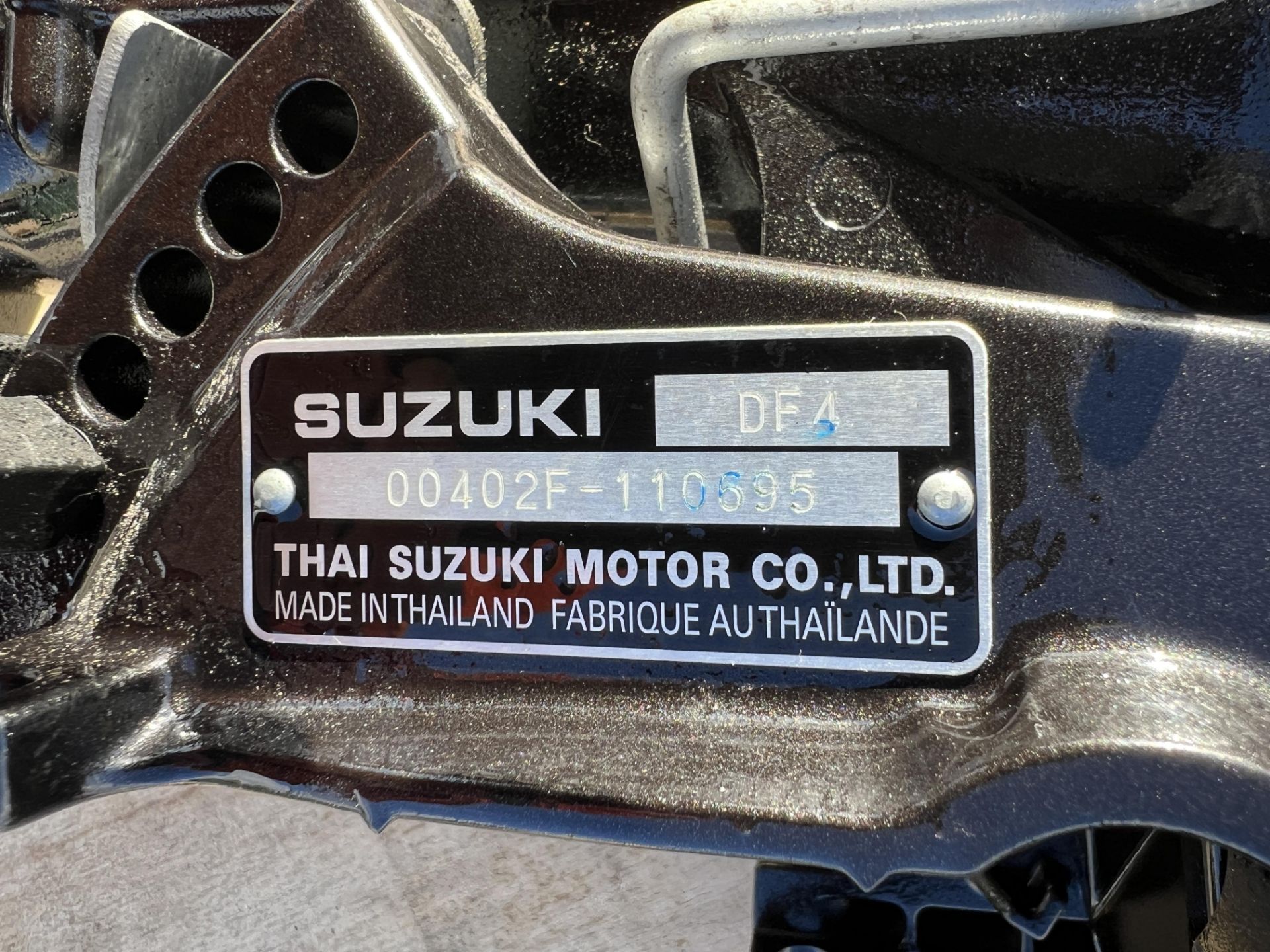 Outboard Motor: Suzuki DF4 - Image 8 of 8