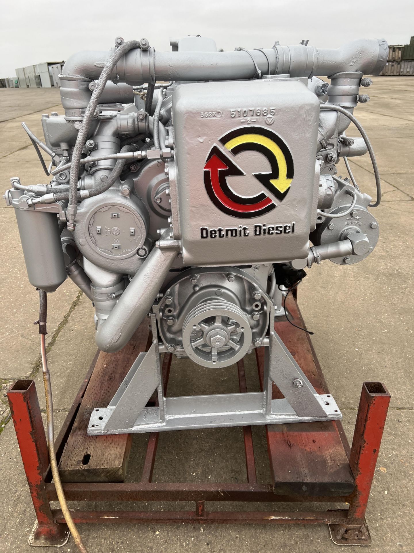 GM Detroit 6V92T Marine Diesel Engine Ex Standby - Bild 5 aus 8
