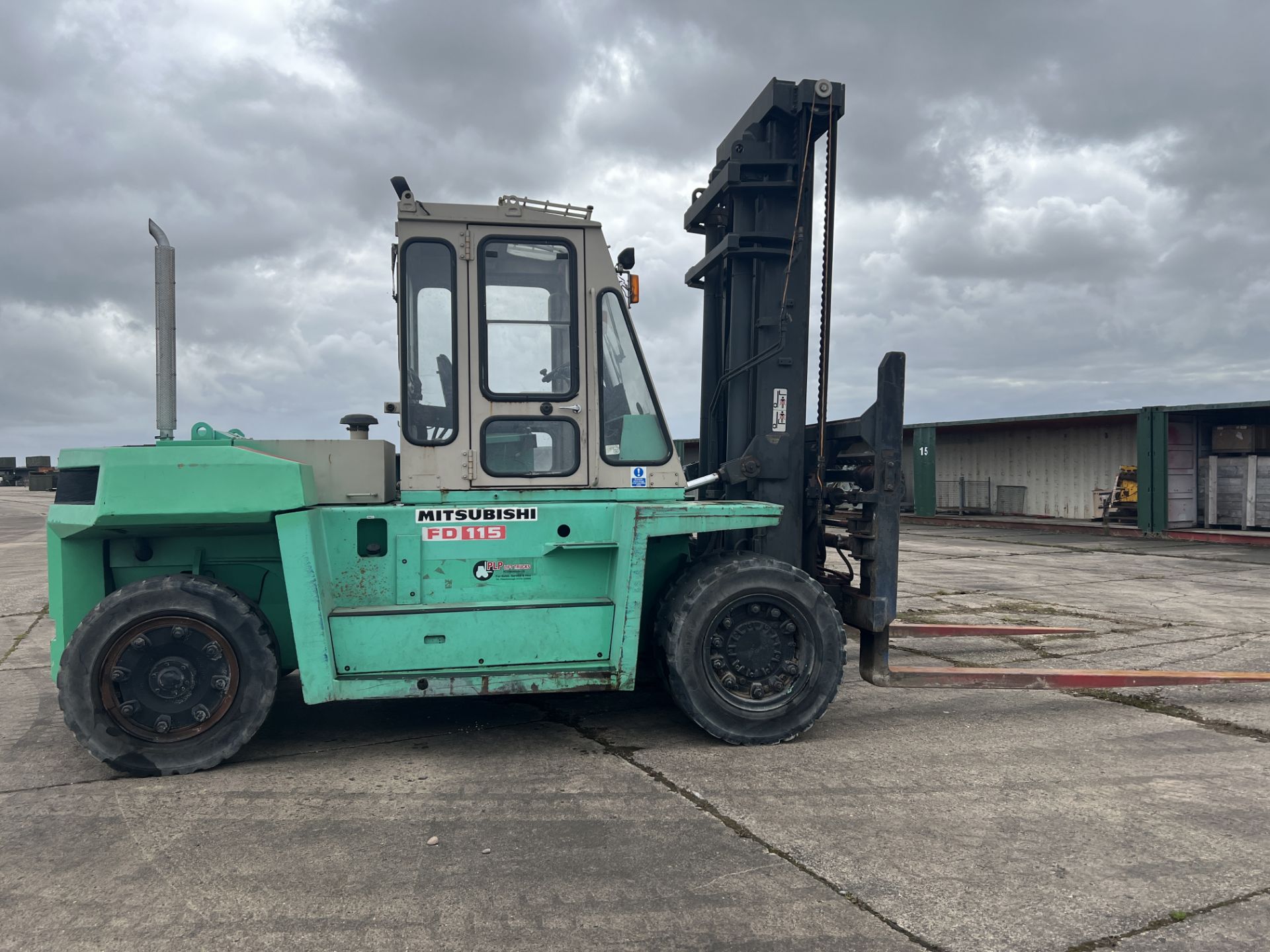 Forklift: Mitsubishi 11.5Ton Diesel Hours: 1759 - Image 2 of 10