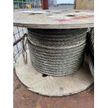 Wire Rope: 22.5Metres x 12MM WLL 2Ton