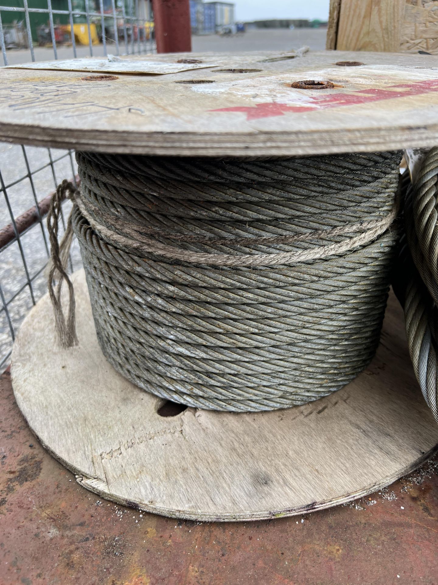 Wire Rope: 22.5Metres x 12MM WLL 2Ton