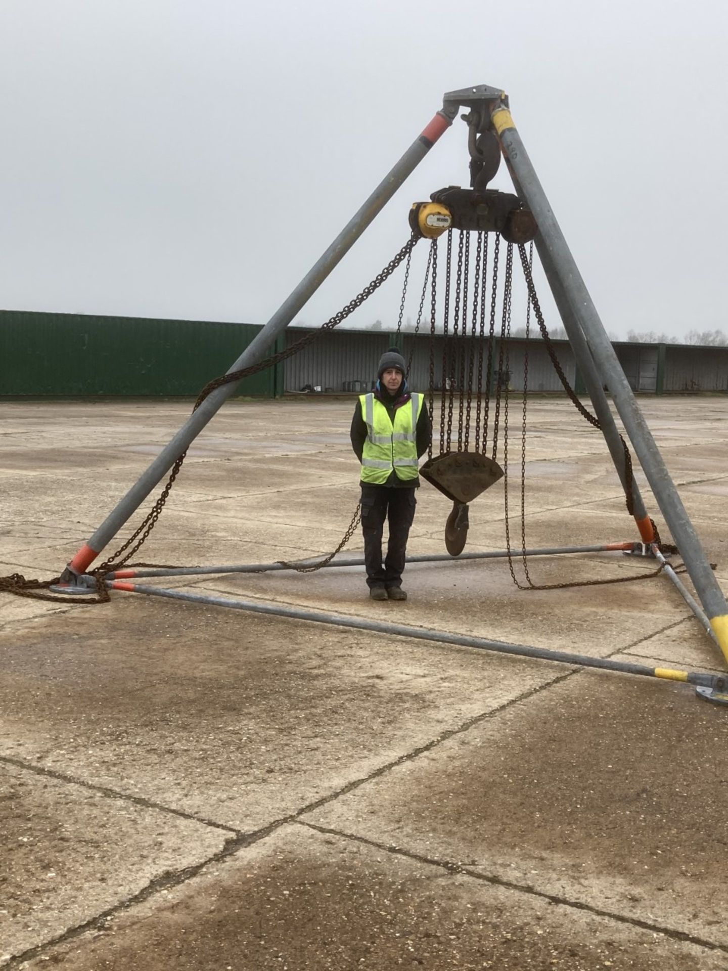 20Ton Chain block with Tripod Unused - Bild 2 aus 4