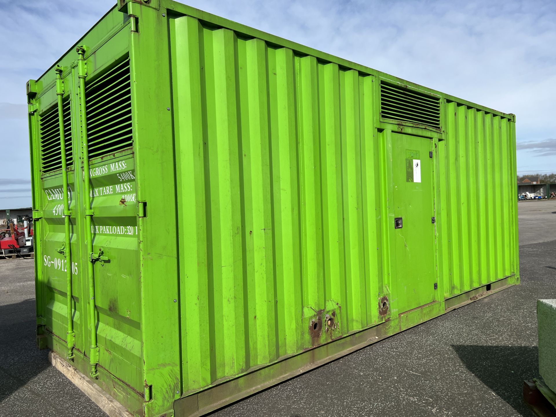 20ft Generator Container - Image 2 of 4