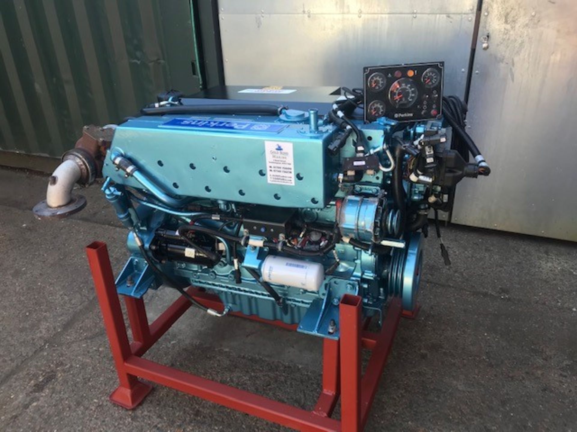 Perkins M216 Keel cooled Marine Diesel engine 0Hours - Bild 3 aus 8
