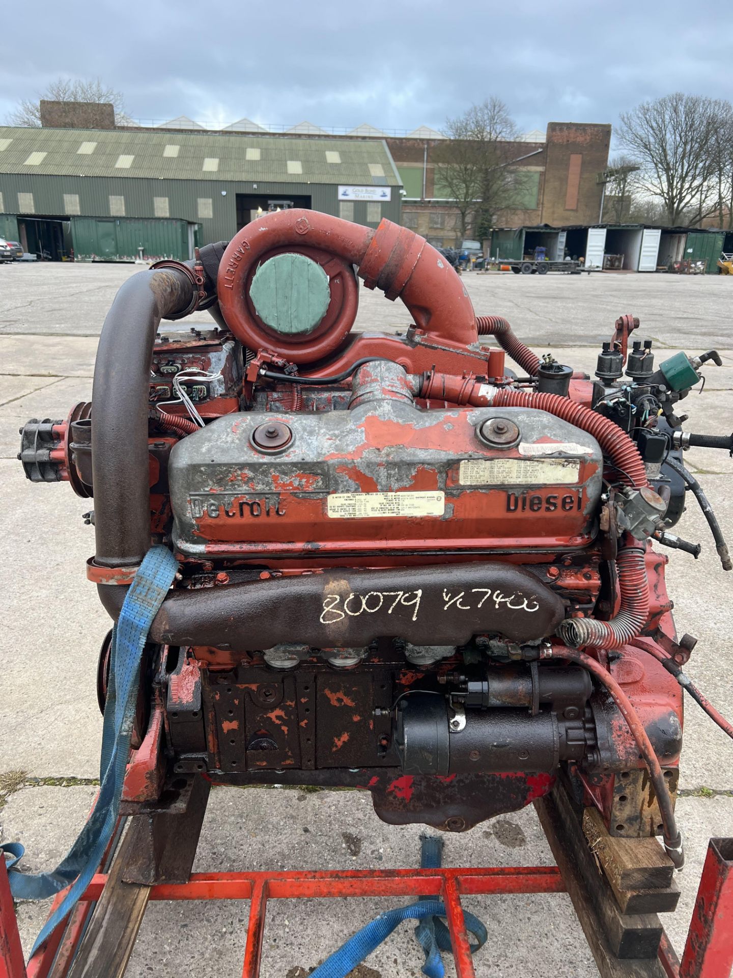 GM Detroit 8V92TA Diesel Engine: