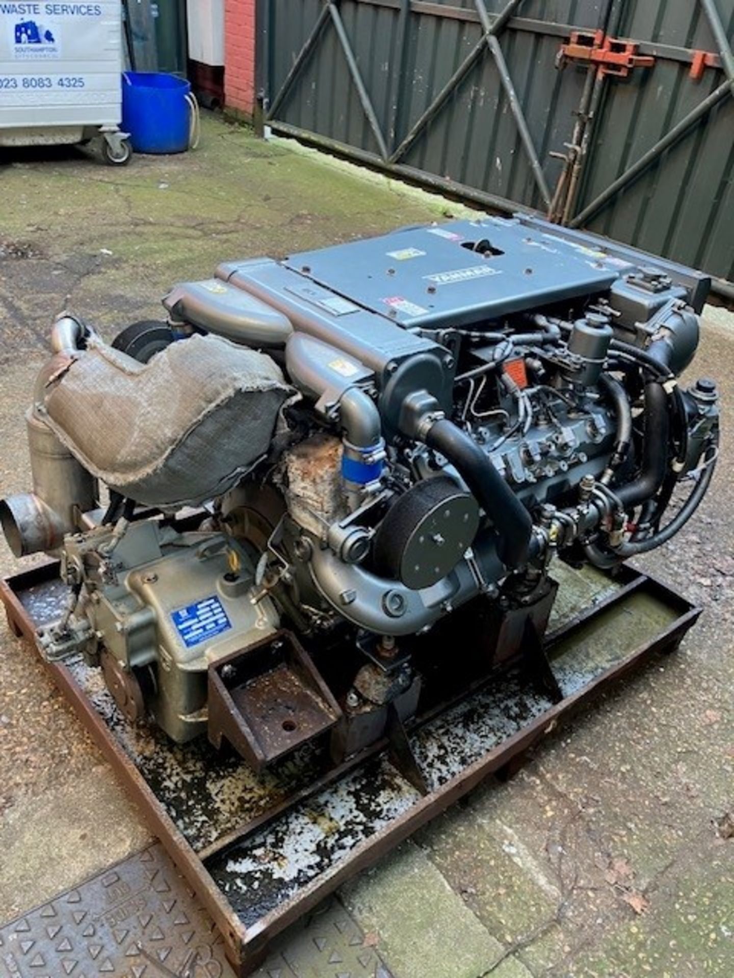 Yanmar 8L370V with ZF Gearbox - Image 7 of 10