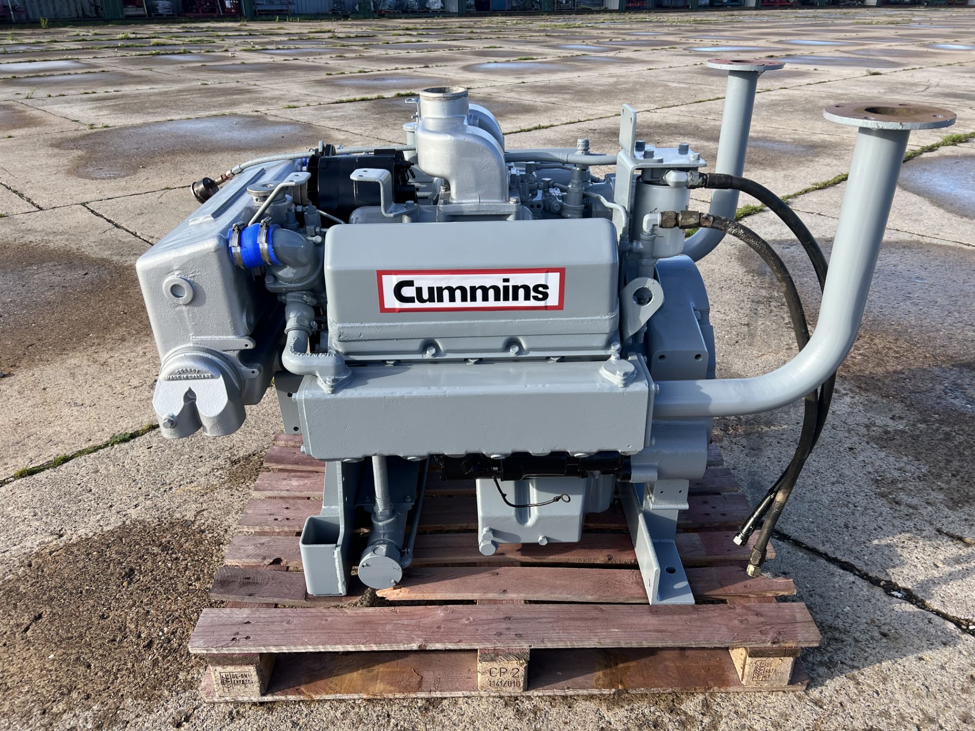 Cummins 6V378 Marine Diesel Engine Ex standby