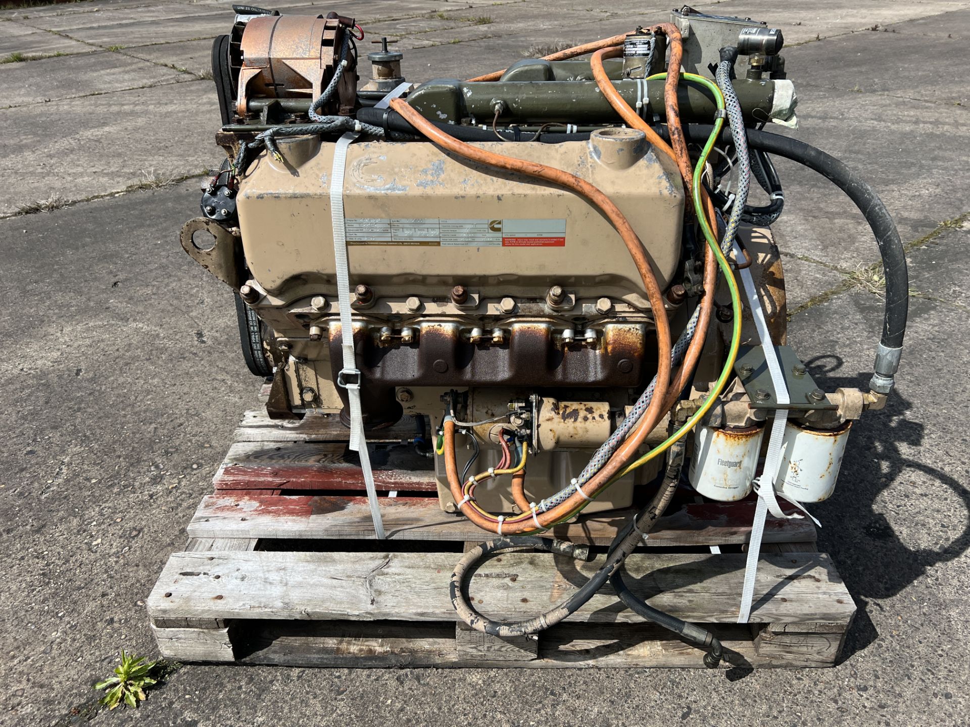 Cummins 8V504 Diesel Engine: Ex Standby - Image 2 of 4