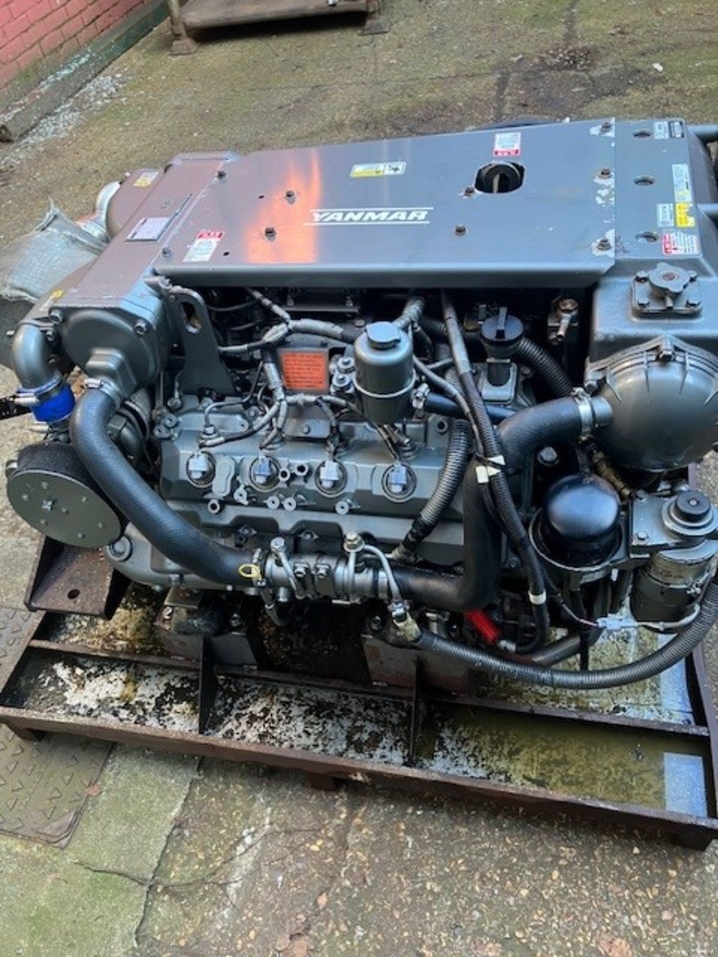 Yanmar 8L370V with ZF Gearbox - Image 2 of 10