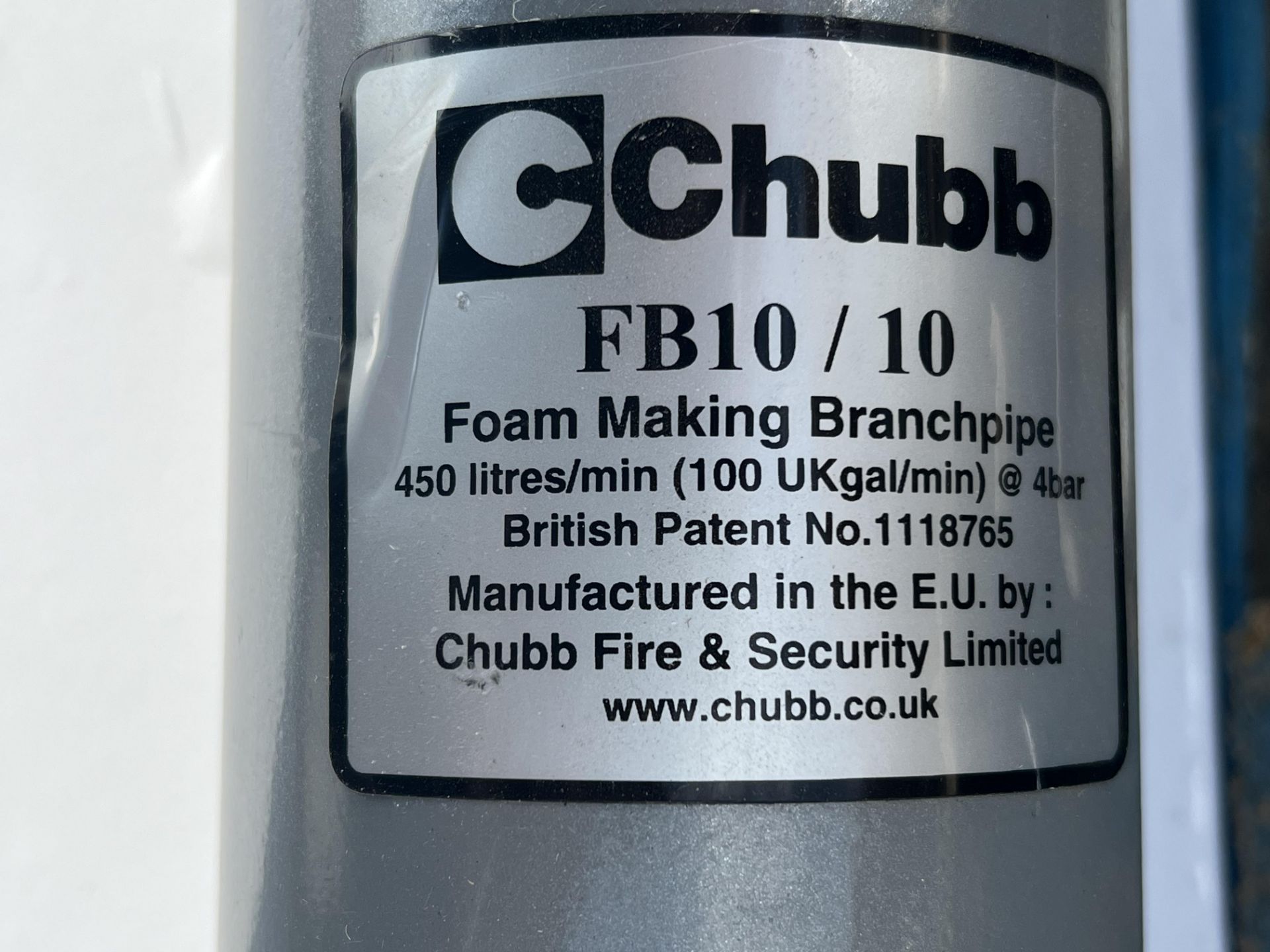 Foam Branch Pipe: Qty 4 Chubb Fire model FB10/10 - Bild 4 aus 4
