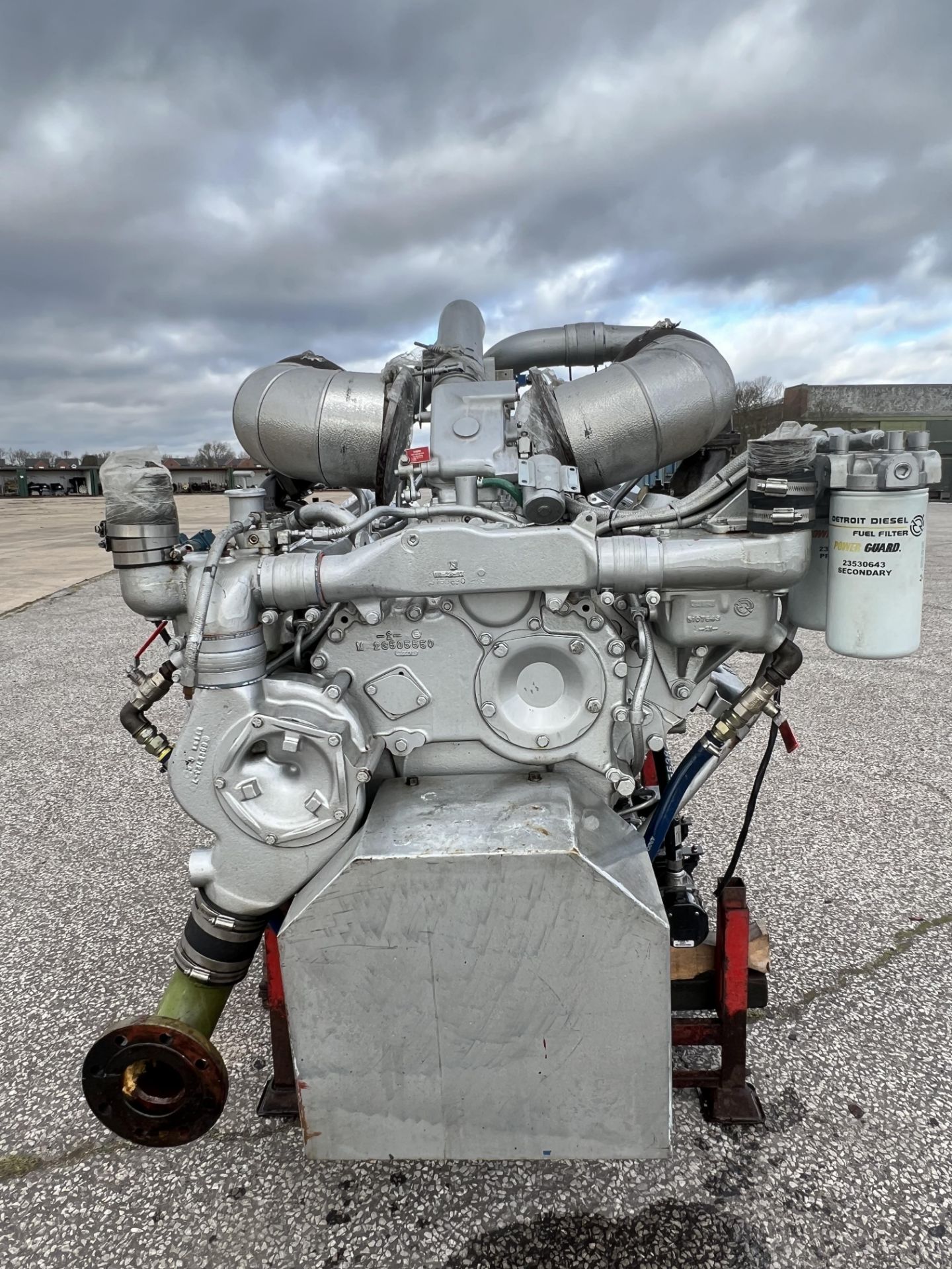 GM Detroit 16V92T Diesel Engine: 431 Hours - Bild 3 aus 5