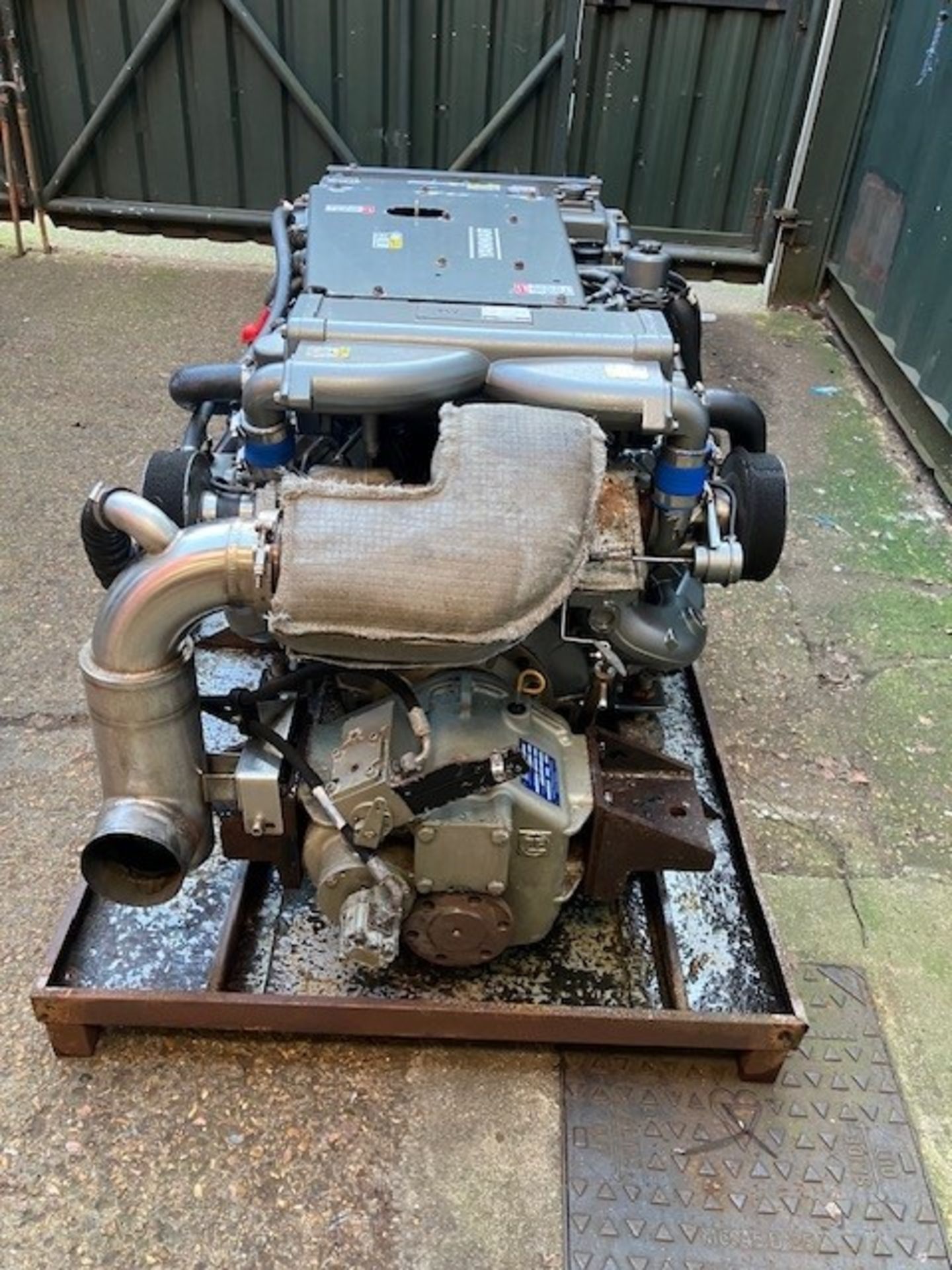 Yanmar 8L370V with ZF Gearbox - Image 8 of 10