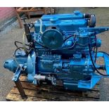 Leyland/ JCB 498 Marine Diesel engine c/w Gearbox