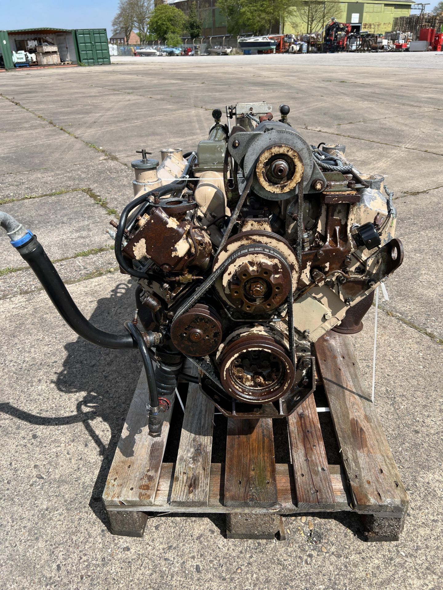 Cummins 8V504 Diesel Engine: Ex Standby - Bild 3 aus 4