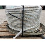 Wire Rope: 200Metres x 22MM Unused