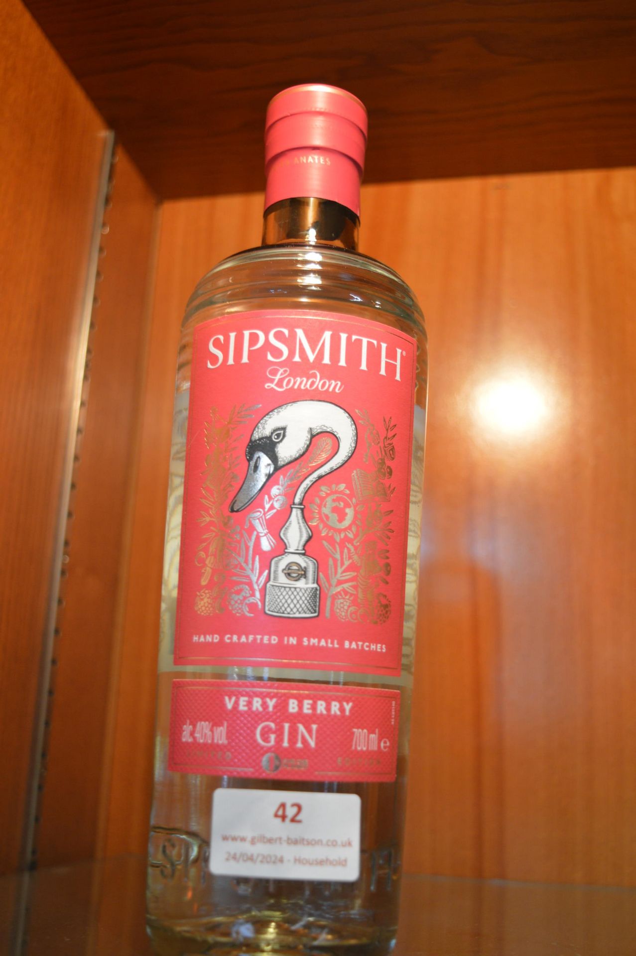 Sipsmith Very Berry Gin 70vl