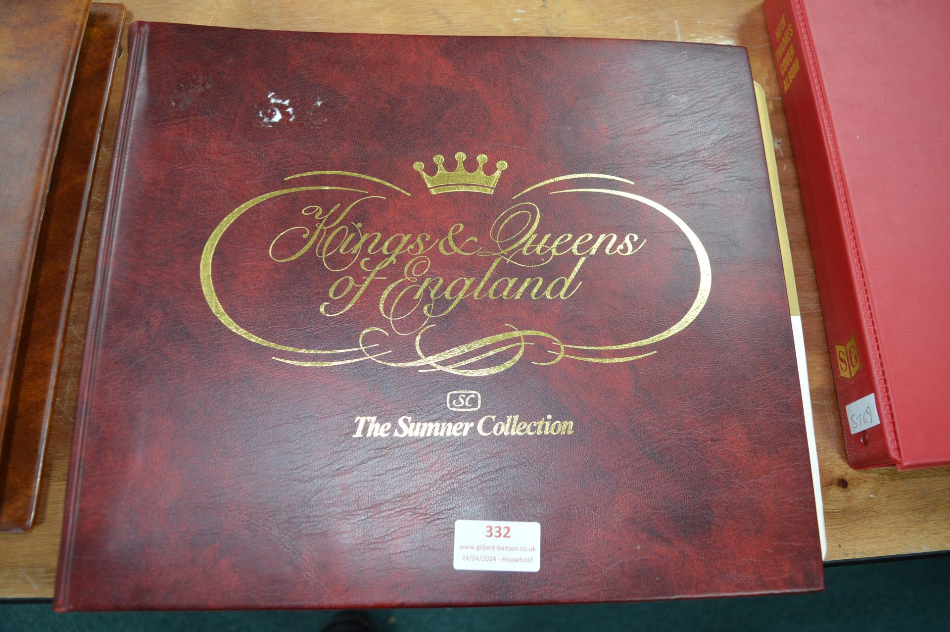 Album of Kings & Queens of England First Day Cover