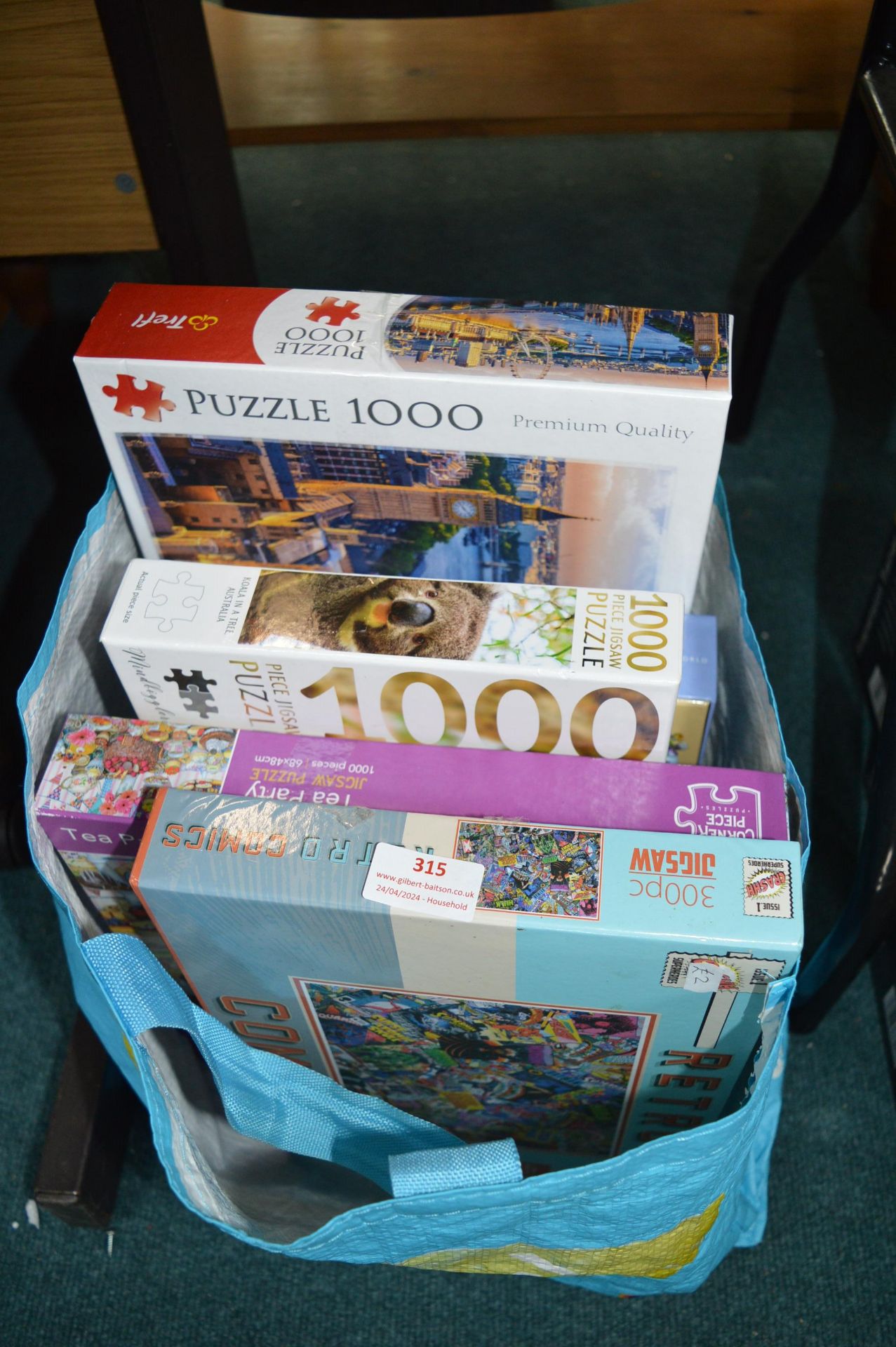 Five Jigsaw Puzzles