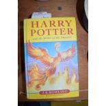 Harry Potter Order of the Phoenix First Edition