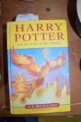 Harry Potter Order of the Phoenix First Edition