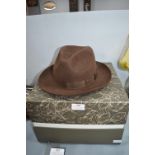 Pure Wool Trilby Hat by Christys' London (new cond
