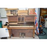 Angelus Player Piano and a Quantity of Piano Rolls