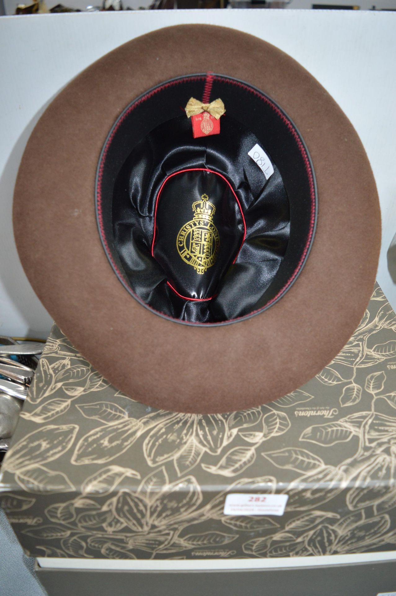 Pure Wool Trilby Hat by Christys' London (new cond - Image 2 of 2