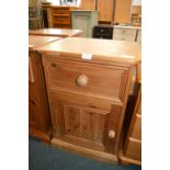 Solid Pine Bedside Cabinet