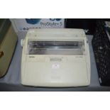Brother AX430 Electric Typewriter